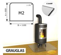 Chimenea Glasbodenplatte Spark Protector Plancha Cristal Horno Placa Inferior