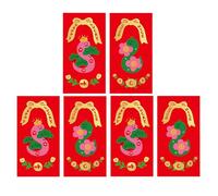 Chinese Red Envelopes, Lucky Money Packets, 2025 New Year Lucky Money Packets, Chinese Red Envelopes, 2025 Year of the Snake Red Packet for Spring Festival, Marriage and Engagement