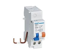 CHINT Bloque Diferencial NB1L-40 40A 30mA Tipo AC 2P 1,5 Modulos