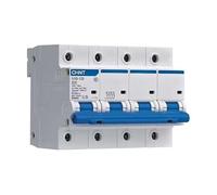 CHINT NXB-125 4P C80 - Interruptor automático magnetotérmico modular, 4 polos, 80 A - IEC/EN 60947-2