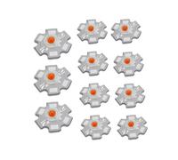 Chip emisor LED de alta potencia de 1W 3W 5W con disipador de 20mm de placa de aluminio Star Aluminum 20mm,2700K/6500K,diodo LED blanco,linterna casera Spotlight Downlight(3W/Cálido blanco 2700K)