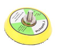 Chiyyak Almohadilla de Lijado y Disco Abrasivo de 50 Mm (2 pulgadas) - Fabricada en ABS Mediante Moldeo de una Sola pieza: Ligera y de Rendimiento Equilibrado para el Lijado Suave