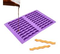 Chocolate Bar Mold - 20 Cavities Food Grade Non-Stick Reusable Tray