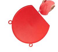 Chopping Boards For Kitchen - 13.77 Inches Silicone Cutting Board With Drain Mat, Non Slip Food Prep Board | Portable Vegetable Meat Chopping Mat, For Home Apartment Dorm Travel Picnic Use