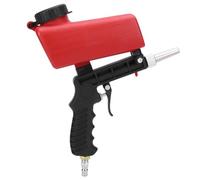 Chorro de Máquina de Chorro de Neumática, Pistola de Chorro de Portátil Ajustable Industrial, con Recipiente de Material de Gran Capacidad, para la Industria de Fabricación, Manteni