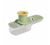 Chosertory de Grater Manual Rebanador Cocina Gadget Transparente Fácil de Limpiar con Adecuada para Preparar Ingredientes y Uso Profesional, Array, Verde