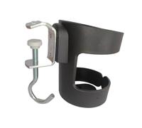 Chosertory Soporte para Taza Escritorio Clip Portavasos Antivuelco con Gancho Organizador Acero Adecuado para Mesa Oficina Habitación, Gancho de Plata, tal como se describe