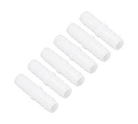 Chrees Conector de manguera de plástico, recto igual de empalme de púas, adaptador de unión para conexión de manguera, tubos de bomba, tubos de silicona, compuesto de (14-14 mm)