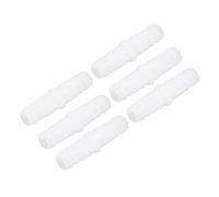 Chrees Conector de manguera de plástico, recto igual de empalme de púas Mender, adaptador de conexión para conexión de manguera, tubo de bomba de apoyo, tubos de silicona, compuesto de (9-9 mm