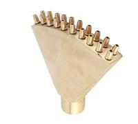 Chrees Fuente de latón con rosca interior G1 pulgadas, difusor ajustable