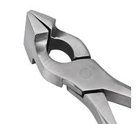 Chrees Ledercraft - Pinza de aplanamiento para cinturón de bolsas, herramientas de trabajo de cuero y acabado de borde de piel