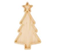Christmas Charcuterie Board Serving Tray Platter, Tree Shaped Charcuterie Serving Boards, Christmas Theme Wooden Platters, Appetizer Snack Nut Fruit Cheese Platter for Holiday Entertaining