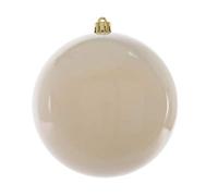 Christmas Decorations Kaemingk Bolas de Navidad XXL, 20 cm, irrompibles, marfil