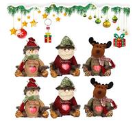 Christmas Gifts Bags Zipper Design, 2025 New 3D Christmas Zipper Gift Bags, Small Fabric Gifts Bag, Reusable Christma Bag for Presents Candy Fruit and Festival (2 B+C))