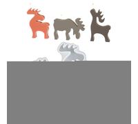Christmas Silicone Molds - 3D Reindeer Mold | Standing Elk Mould For Chocolate Candle Soap Fondant Candy Baking Holiday Crafts Table Centerpiece Home Decorations Winter