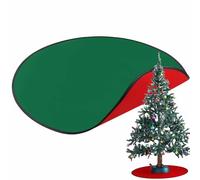 Christmas Tree Floor Mat - Poliéster 76cm | Impermeable Round Stand Pad