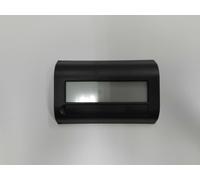 Cronotermostato táctil de pared negro tipo 1C7190032007 - Serie 1C Finder, antracita