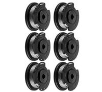 Chuancheng Paquete de 6 bobinas de repuesto y línea para Bosch Easy Grass Cut 18 V 23 26 18 Strimmer Partes de cortacésped # F016800569