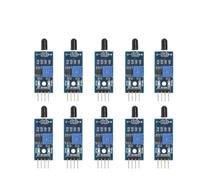 ChuFort 1-10PCS LM393 Módulo de sensor de detección de llama IR Módulo receptor de infrarrojos