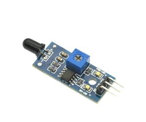 ChuFort 1-10PCS LM393 Módulo de sensor de detección de llama IR Módulo receptor de infrarrojos