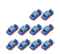 ChuFort Módulo de relé de 1 canal, 5V/12V/24V, microcontrolador de disparador de y bajo