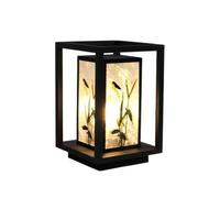 CHUNGYANG Farol De Poste Exterior Con Cableado Fijo, Resistente Al Agua | Luminaria de pilar exterior con cableado fijo, material resistente a la intemperie, fácil instalación para puerta de patio