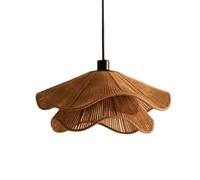 CHUNGYANG Lámpara Colgante De Cuerda De Cáñamo Estilo Industrial Retro Restaurante Dormitorio Araña Arte Cuerda Pantalla Tejida Base E26 Decoración Del País Accesorio De Iluminación De Techo Para Coci