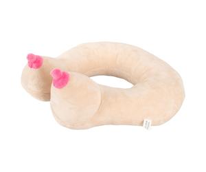Cicis - Almohada cervical erótica con forma de pecho - espuma - color natural