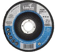 ?ciernica talerzowa lukas 125mm p60 purple grain - lijado profesional