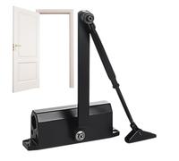 Cierrapuertas automáticas | Amortiguador hidráulico antilacamente | Prevención de chasquido de puerta,para uso residencial y comercial, para garaje, cuarto de baño, dormitorio y