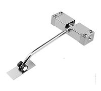 cierrapuertas, Cierre automático de superficie ajustable con resorte acero inoxidable for oficina en casa(2pcs)