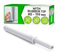 Cierre Amortiguado Puerta 80 x 16 mm con Сunta de Goma - Push to Open Amortiguador Puerta Armario - Garantía de 5 Años - ONIX TECH