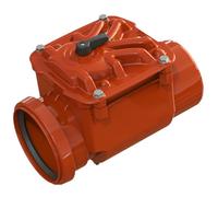 cierre Diámetro dn160 con verrigelbarer Válvula antirretorno de acero inoxidable, ranura para rückstau, seguridad, válvula antirretorno Ranura para