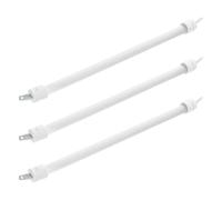 Ciieeo 3 Piezas Tubo Calefactor Infrarrojo de Cuarzo 26cm | Elemento Eléctrico de Alto Rendimiento, Repuesto de Cuarzo y Cerámica, Blanco