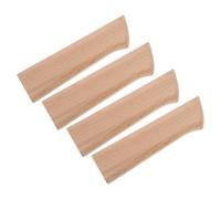 Ciieeo 4 Piezas de Mango de Cuchillo Artesanal de Madera Diseño Ergonómico y Agarre Cómodo para Cuchillos de Chef y Sashimi en Proyectos de Bricolaje