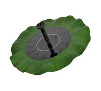 Ciieeo ABS y Silicio Monocristalino, Fuente Solar para Estanque, Automática, Fuentes Solares Flotante de Loto para Baño de Pájaros, para Estanque y Piscina, Fácil de Limpiar