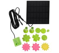 Ciieeo Bomba Solar para Fuente de Agua de Jardín Automática y Material Plástico, Diseño Creativo para Decoración en Jardines Exteriores