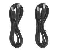 Ciieeo Cable recargable para máquinas de uñas profesionales, 2 piezas de 1 metro, compatible con mango de lima, resistente a desgaste, uso en salón y entorno doméstico