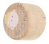 Ciieeo Caja Recuerdo Pelo Niña Madera Caja Almacenaje Infantil para Mechón Primera Corte Guardapelo Infantil Multiusos para Niña Regalo Shower Conservación Recuerdos Infantiles