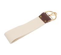Ciieeo Cinturón de Afilar para Cuchillas de Algodón Beige Operación Sencilla para Mantener y Afilar Hojas de Afeitar