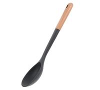 Ciieeo Cucharón y Antideslizante para Cocinar de Silicona Mango de Madera, Resistente al Calor Adecuado Preparación de Comidas en Cocina Doméstica