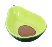 Ciieeo Cuenco De Aguacate De Cerámica Tazón De Aperitivos Y Frutas Plato Para Servir Desayuno Ensaladas Y Postres Vajilla Para El Hogar 6.29X4.25X1.45 Pulgadas