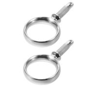Ciieeo Soportes de Acero Inoxidable para Paleta de 50mm, Diseño en Forma de Anillo, Reducción de Ruido y Vibraciones, Paquete de 2 Piezas para Kayak y Navegación Profesional