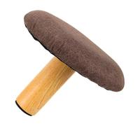 Ciieeo Taburete de Rodillas Ergonómico de Madera Marrón para Oficina y Lectura Diseño Natural y Postura Cómoda para Mejorar el Equilibrio