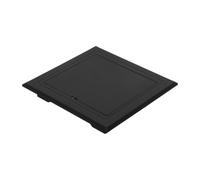 Ciieeo Tapa de Inspección Abs Negra para Mantenimiento en Baño y Cuarto de Servicio, Ligera Diseño Moderno para Prevención de Olores
