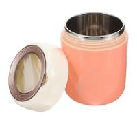 Ciieeo Taza Térmica de Acero Inoxidable para Sopa, Comida y Almuerzo | Portátil Tapa y Boca Ancha, Base Plana, para Arroz, Escuela y Viaje