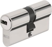 Cilindro de cerradura ABUS D6N - Cilindro de seguridad para puertas de entrada, niquelado, 30x35 mm - 27069