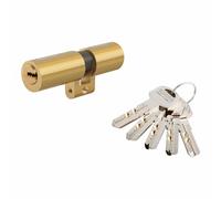 MCM Cilindro de seguridad de perfil suizo 33-33 latón