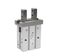 Cilindro de sujeción neumática con pinza paralela, garra de dedo normalmente abierta, simple efecto, MHZ2-10S 16S 20S 25S 32S 40S T normalmente cerrado