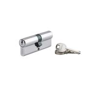 Cilindro europeo 40 x 40 mm, cromado, 3 llaves THIRARD